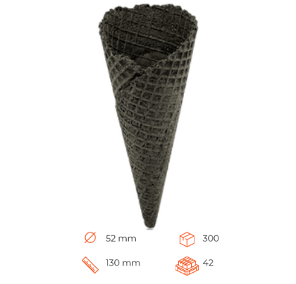 Obrázek KORNOUTKY WERA 130 "ČERNÝ" (330ks)